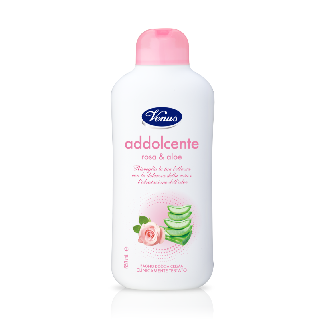 Bagno Doccia Rosa e Aloe
