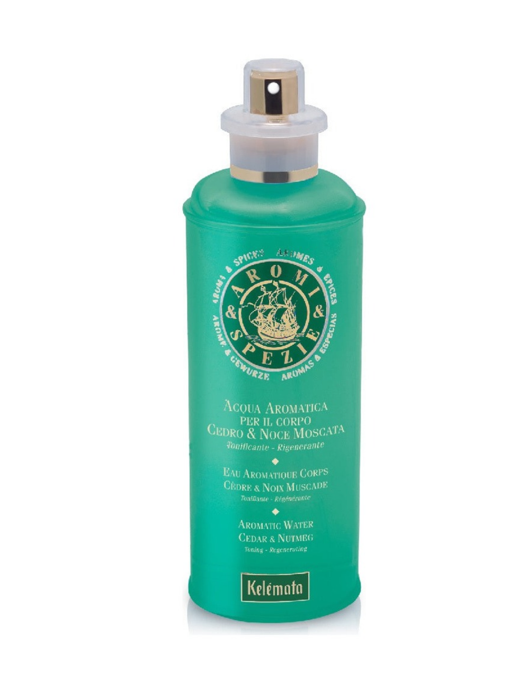 Acqua Aromatica Corpo Cedro e Noce Moscata
