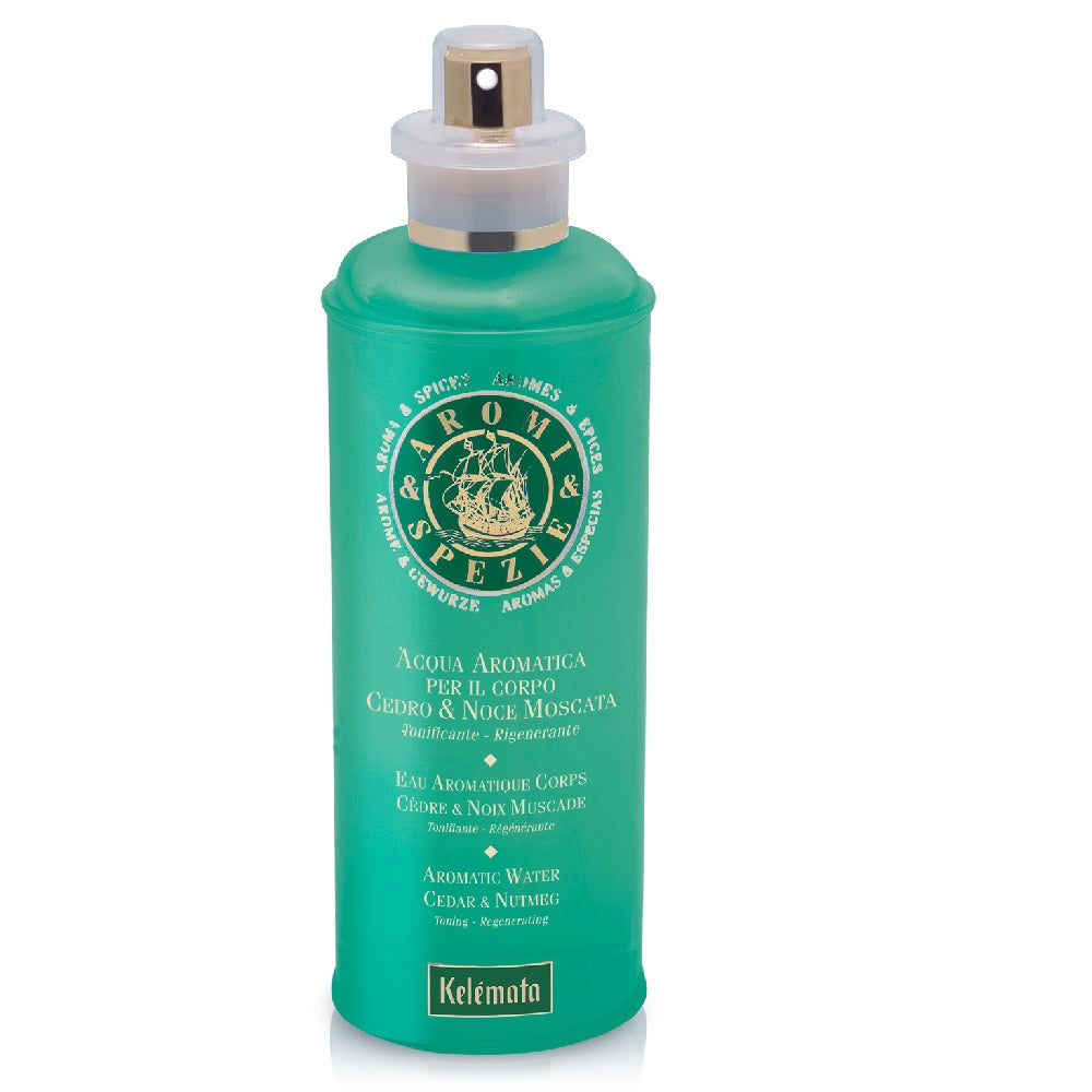 Acqua Aromatica Corpo Cedro e Noce Moscata