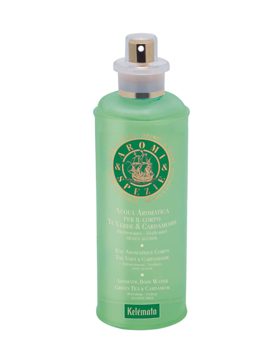Acqua corpo Tè Verde e Cardamomo