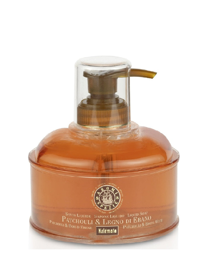 Sapone liquido Patchouli e Legno d'Ebano