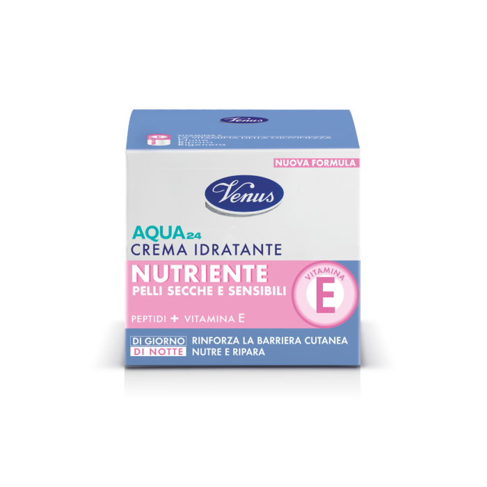 Venus Crema Idratante Aqua 24 nutriente pelli secche e sensibili