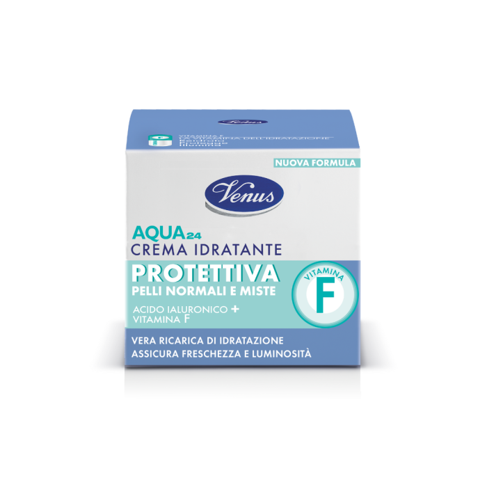 Crema Idratante Aqua 24 protettiva pelli normali e miste