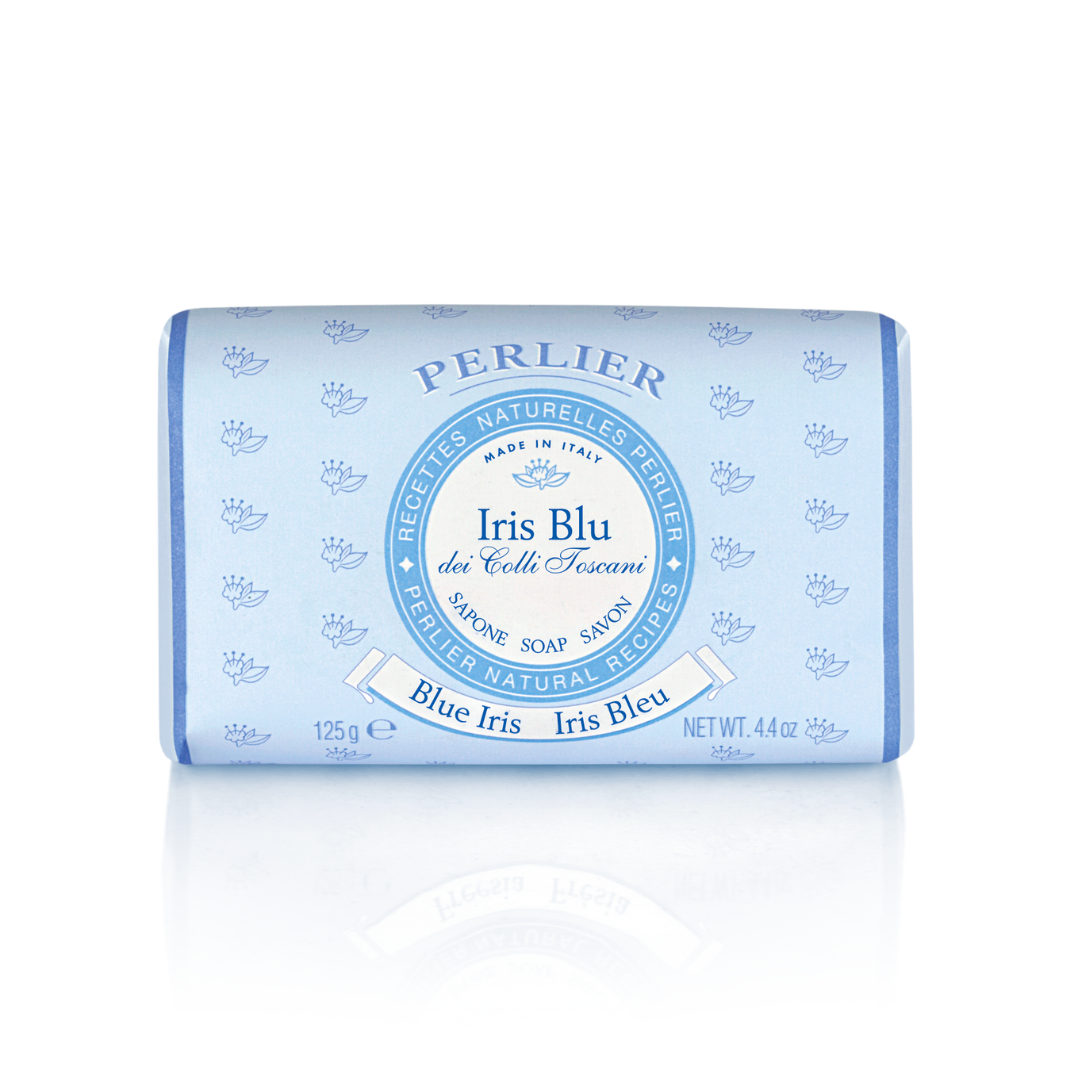 Sapone Solido Perlier - Iris blu