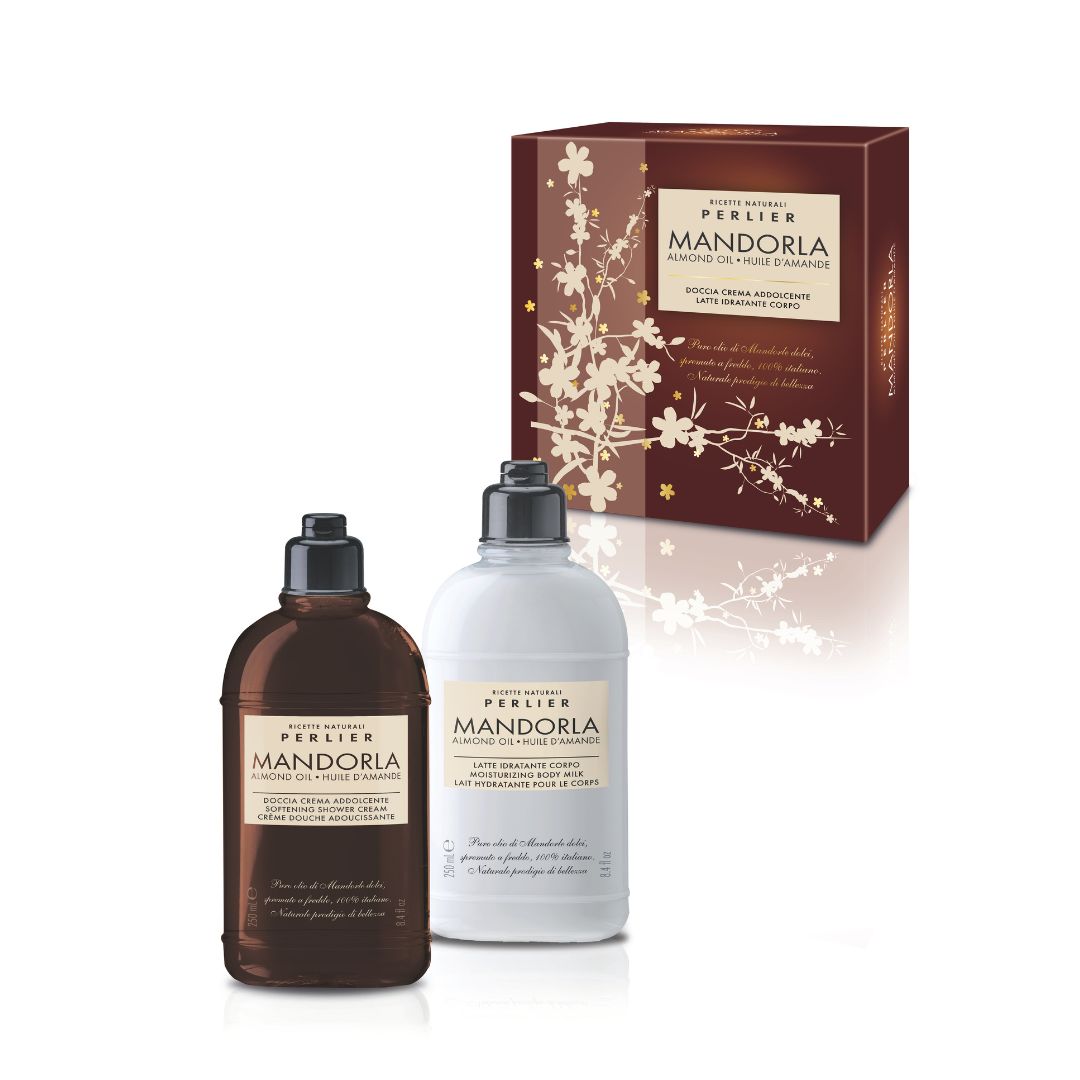 Cofanetto <em> Mandorla Bagno Doccia e Latte Corpo </em>
