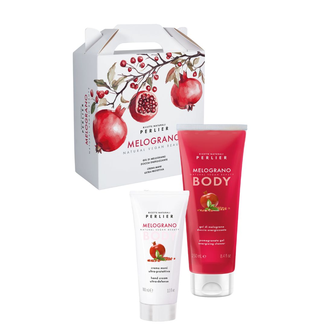 Cofanetto <em> Melograno Doccia e Crema Mani </em>